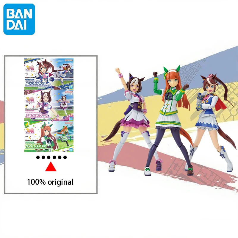 

In Stock Bandai FRS Pretty Derby Silence Suzuka Tokai Teio Anime Action Figure Special Week Collectible Assembly Model Toys Gift