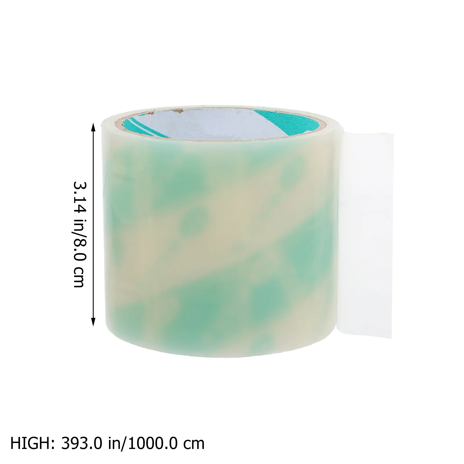 2 قطعة شريط لاصق فيلم الدفيئة مقاوم للماء الأشعة فوق البنفسجية مقاومة ذاتية اللصق التصحيح لغطاء الخيمة المظلة المظلة ختم العاصفة البلاستيكية