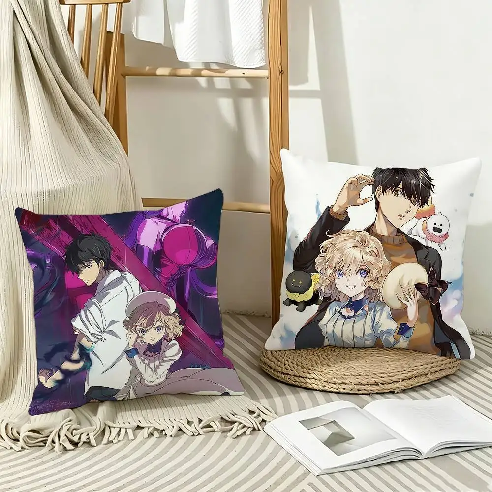 

CUTE In-Spectre K-Kotoko And K-Kuro Pillow Case Pattern Printed Pillowcase For Living Room Sofa Cushion Cover