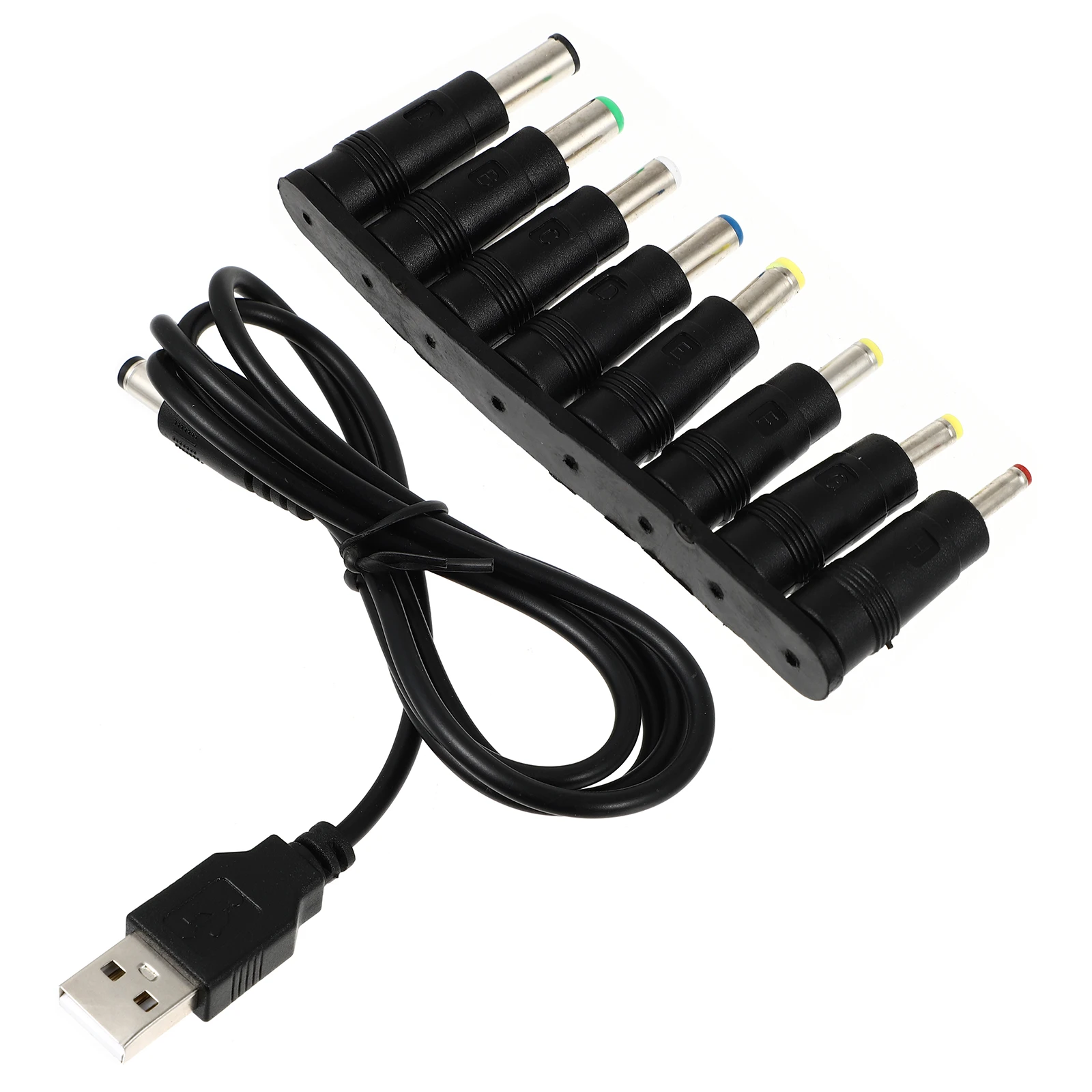 

DC Adapter 5.5*2.1 Notebook Power Converter USB Cable High-end Material Overload Protection Practical Charging Cord Universal