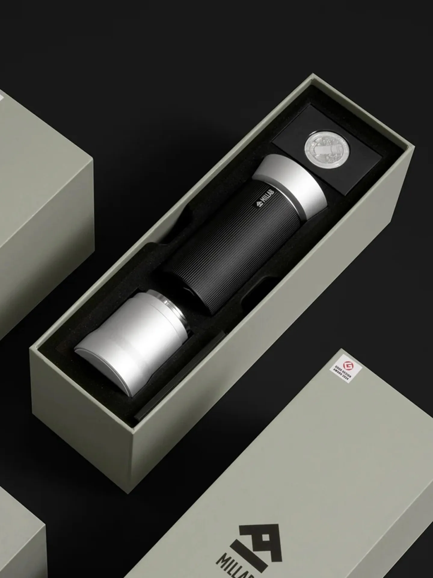 مطحنة القهوة اليدوية TIMEMORE x MILLAB M01 لعام 2025، مطحنة حبوب القهوة اليدوية للإسبريسو والصب، معدات تخمير القهوة #6