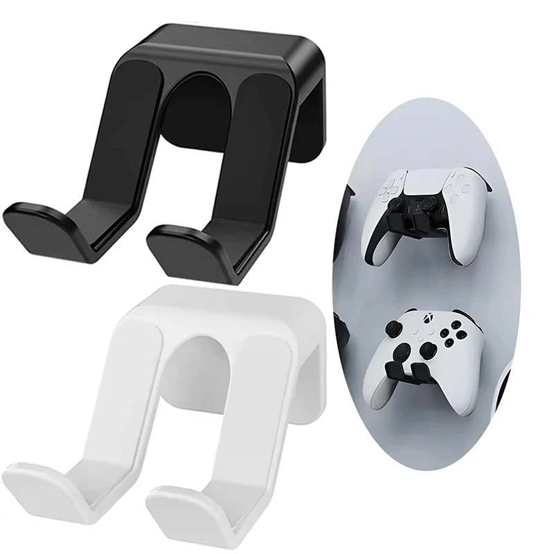 Game Controller Bracket Wall Mounted No Punch Rack For Nintendo Switch Pro Sony PS5 PS4 Xbox One Headset Hanging Holder Hook Set