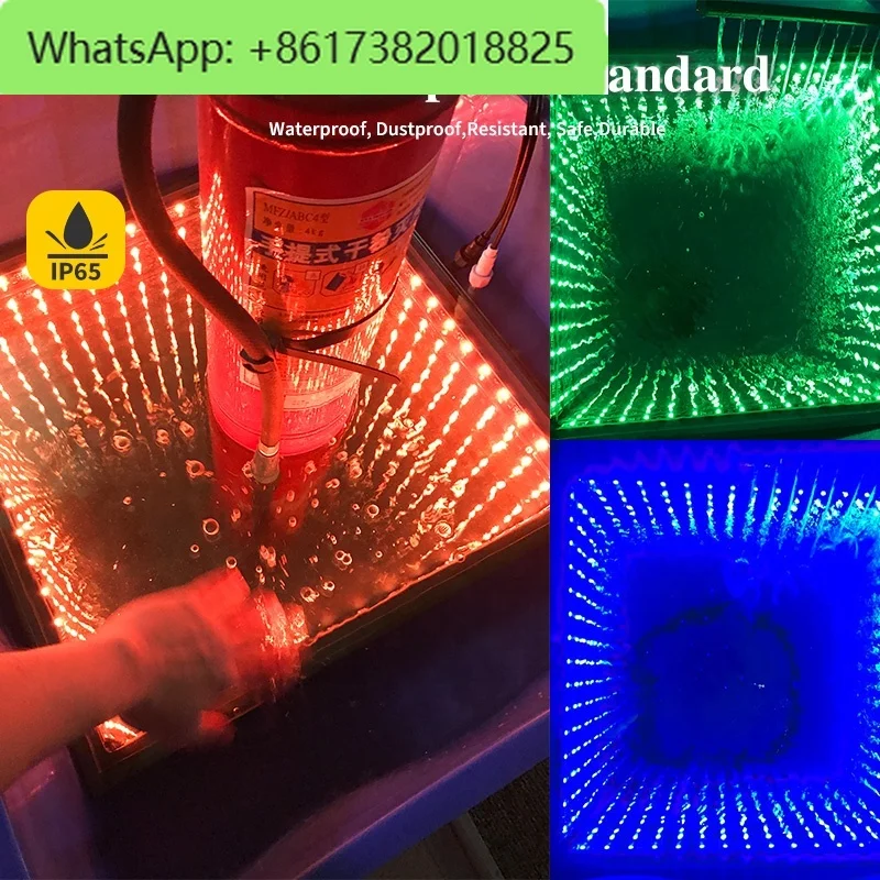 Tanzfläche, sensorische, interaktive, leuchtende Fliesenmagnete, LED-Tanzfläche