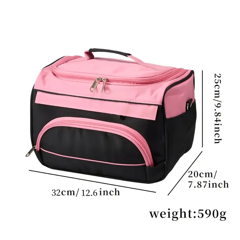 Hairdressing Tool Organizer Travel Bag Large Capacity Multi-functional Hair Makeup Salon Hairdresser Organizer Tool With Strap