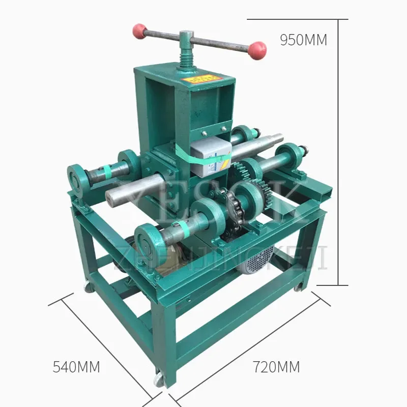 Electric Pipe Bender Small Hydraulic Press Brake Multifunctional Square Tube Round Tube Greenhouse Steel Pipe Iron Bending Tools