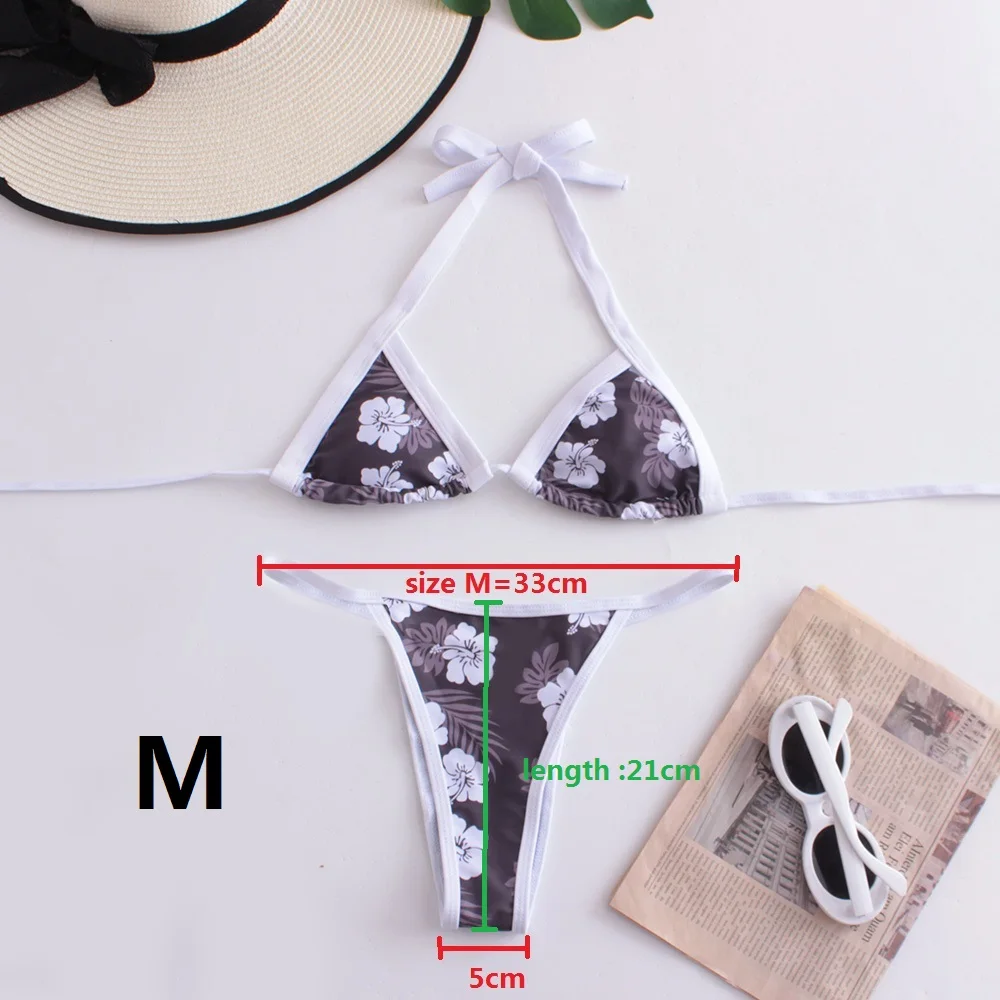 Vintage Swimwear Mini Micro Bikini 2023 New Brazilian Swimsuit Sexy Biquinis Swimming Suit for Women Bathing Suit Plavky Maillot