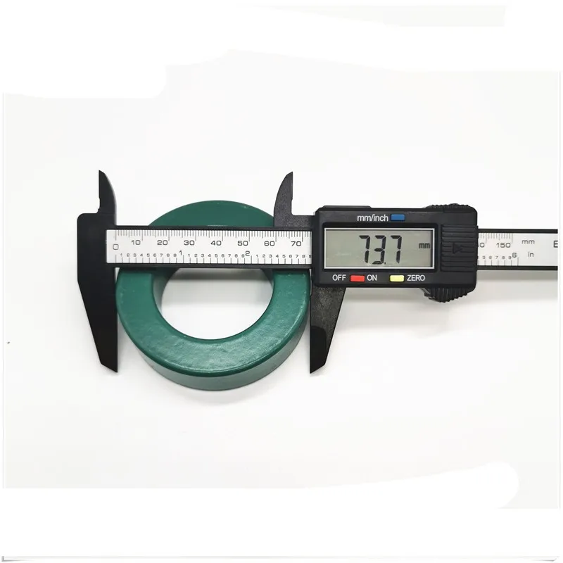 

10 шт. марганцевый цинк зеленый цвет ферритовое магнитное кольцо 74x45x20 мм антиинтерференционный магнитный сердечник индуктор никель-цинковый фильтр