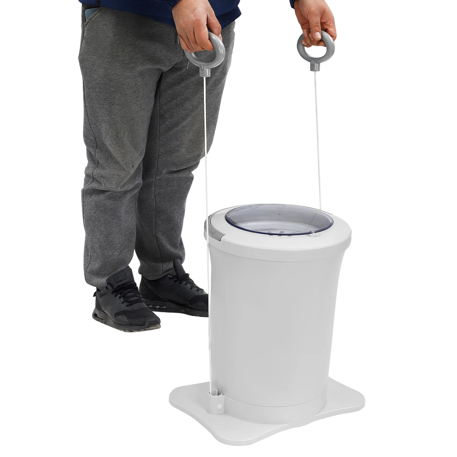 

12L Manual Clothes Dehydrator Integrated Household Clothes Washing for Thick Duvet Covers, Bed Sheets, Thick School Uniforms