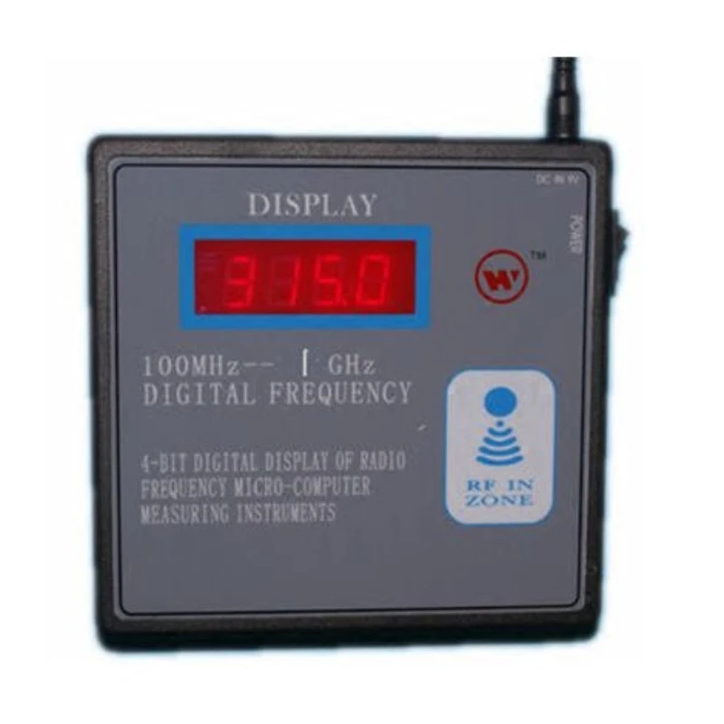 Key remote frequency meter 100MHz-1GHz RF frequency counter reader