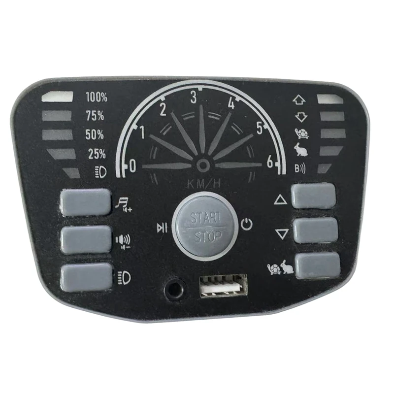 

Детский электромобиль 2,4G Bluetooth Многофункциональная центральная панель управления электромобилем Запасные части для автомобиля