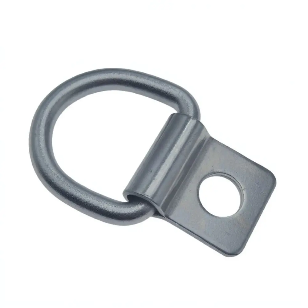 Heavy Duty Cargo Tie Down Anchor Ring For Trailer Truck Van Bed Lashing Hook Galvanized Iron Secure Fixing Hardware