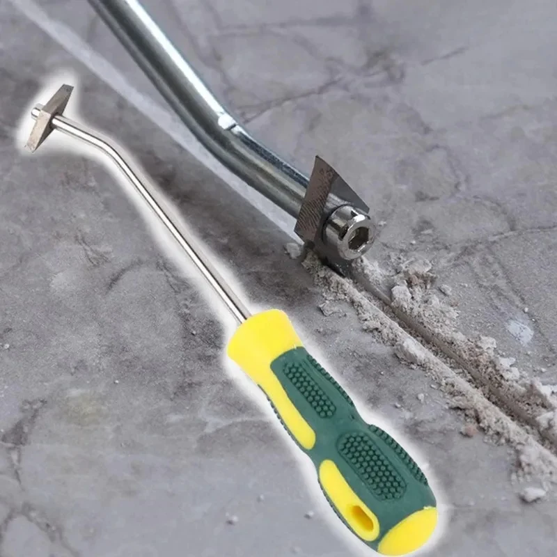 Ceramic Tile Grout Remover Tungsten Steel Tile Gap Cleaner Drill Bit for Floor Wall Seam Cement Cleaning Hand Tool