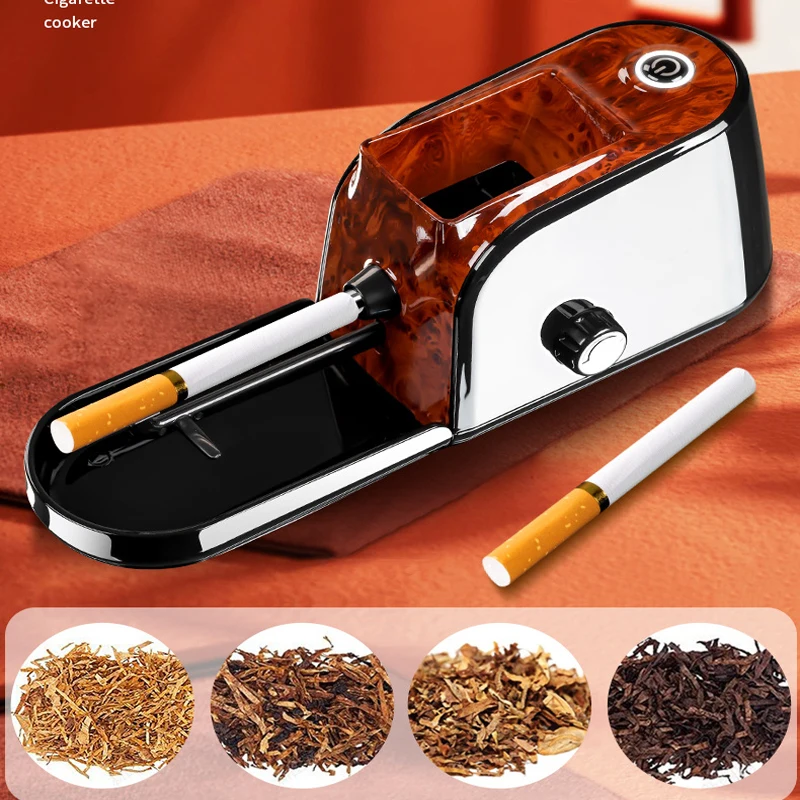 Electric Cigarette Machine Portable Household Automatic Cigarette Drum Machine Suitable for Filtering Cigarettes 8mm