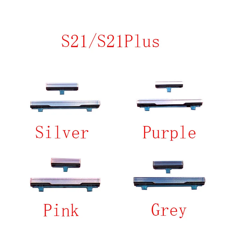 Side Button Power Switch Volume Button Key Repair Parts For Samsung S21 Plus Ultra FE S21Plus/S21Fe/S21U G990 G991 G996 G998 B U