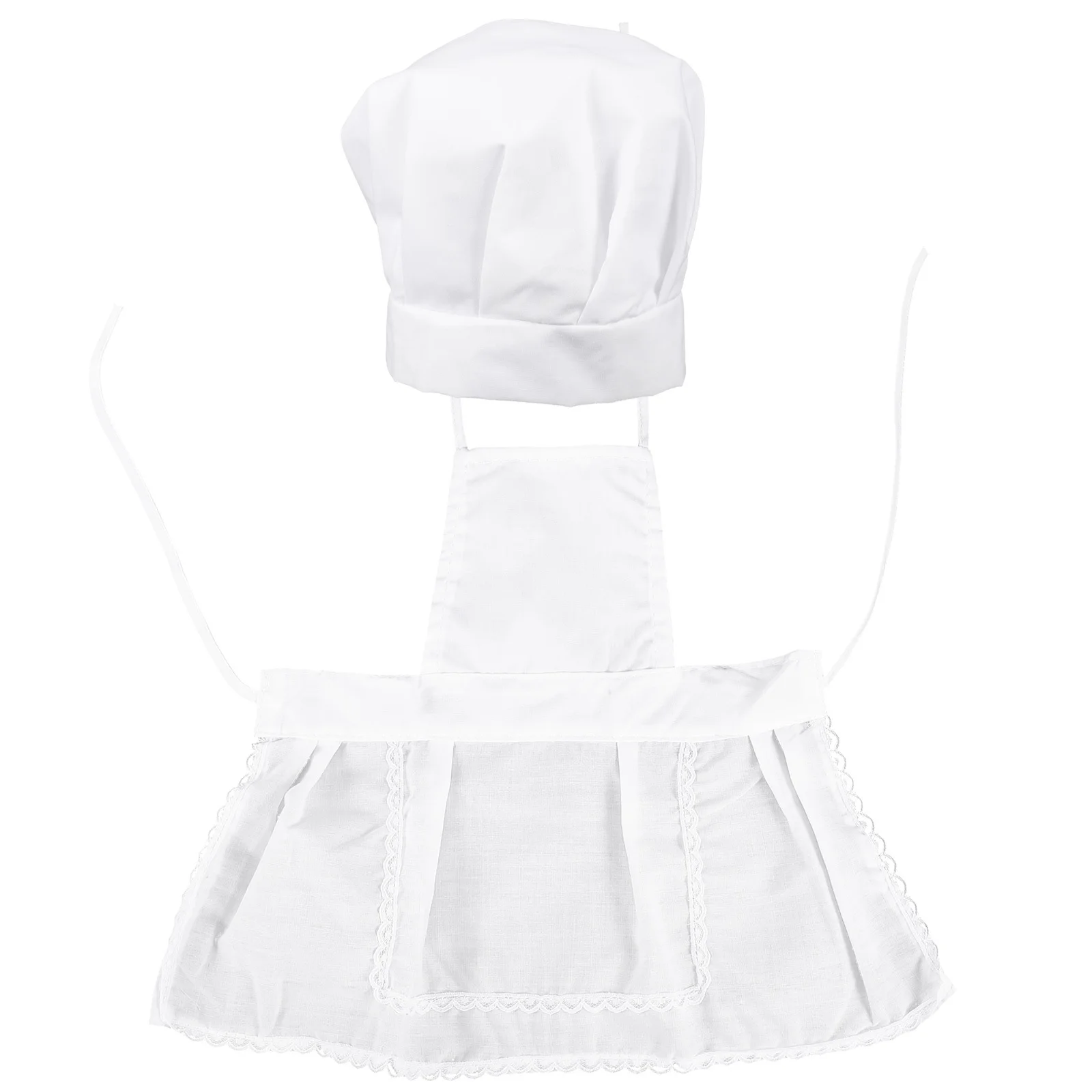 1 ensemble chapeau de Chef tablier ensemble enfants cuisine cuisson cuisine jeu de rôle sangles réglables carrière jeu de rôle Costume fille travaux ménagers tablier