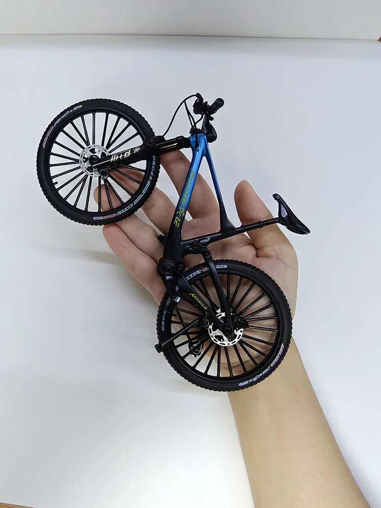 Neue 1:8 Modell Legierung Fahrrad Diecast Metall Spielzeug Miniatur Fahrrad Berg Finger Schrittweise Fahrrad Modell Simulation Sammlung Spielzeug – Detail 4