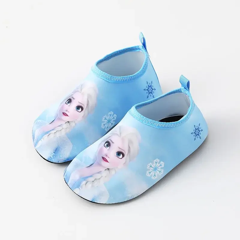 Disney Summer Girls Floor socks indoor non-slip shoes Early Learning toddler bed socks  house slippers