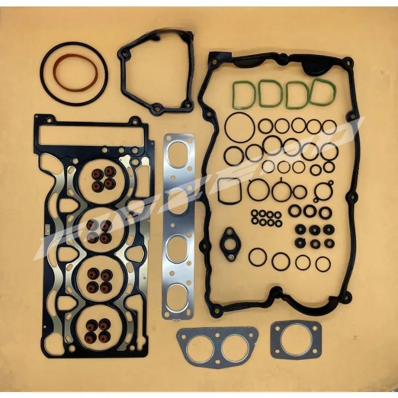 Figzero New Old Upper Lower Auto Engine Valve Cover Gasket Kit For BMW 3 Series E66 E90 N46B20 2008