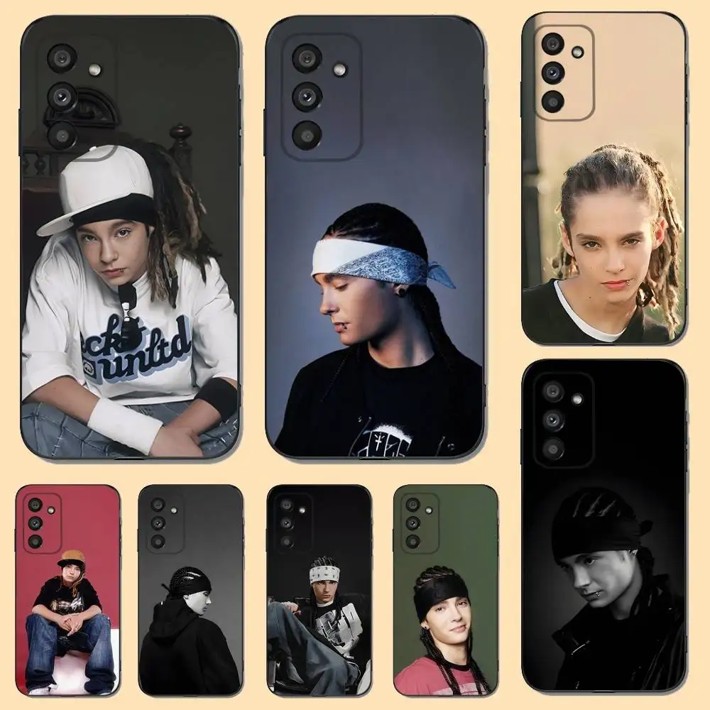 

T-Tom Weekend K-Kaulitz Phone Case For Samsung S25,S24,S21,S22,S23,S30,Ultra,S20,Plus,Fe,Lite,5G Black Cover