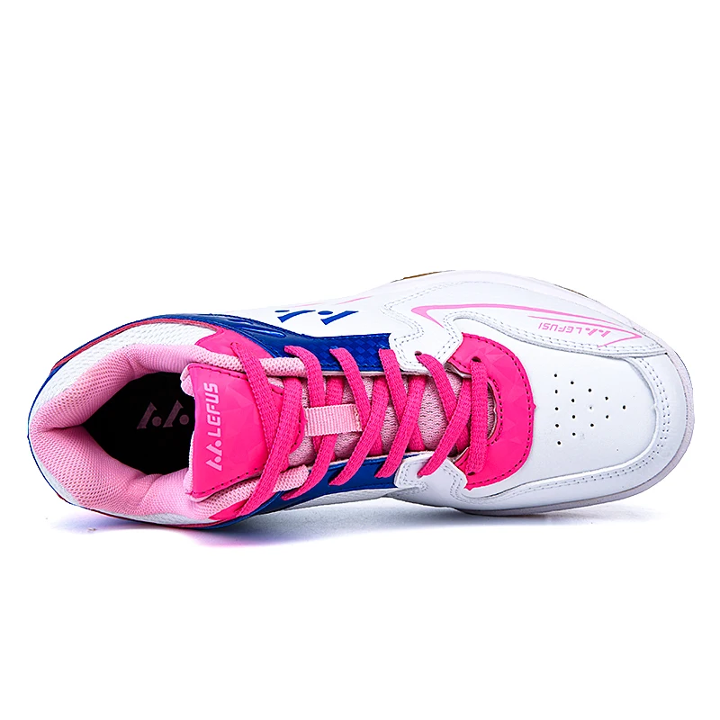 Men Women Badminton Shoes High Quality Soft Muscle Anti-Slippery Training Professional Sneakers Women Sport Badminton Shoes Plus