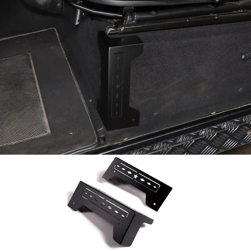 

For Land Rover Defender 110 130 2004-18 Stainless Car Front and Rear Seat Base Anti-collision Corner Protection Car Accessories