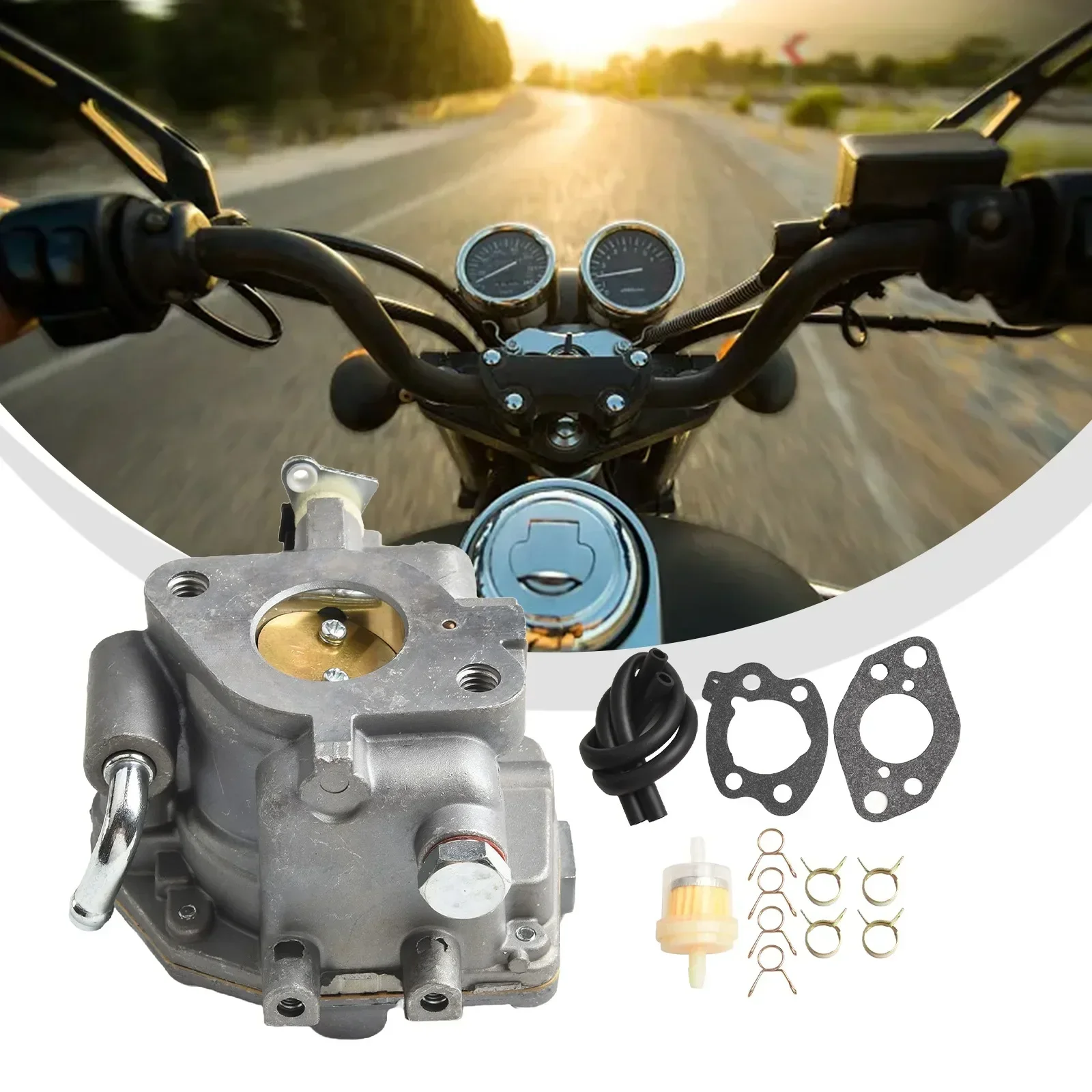 Easily Installation Elegant Design Carburetor Carburetor Kit Carburetor Car Accessories Metal Replacement Silver