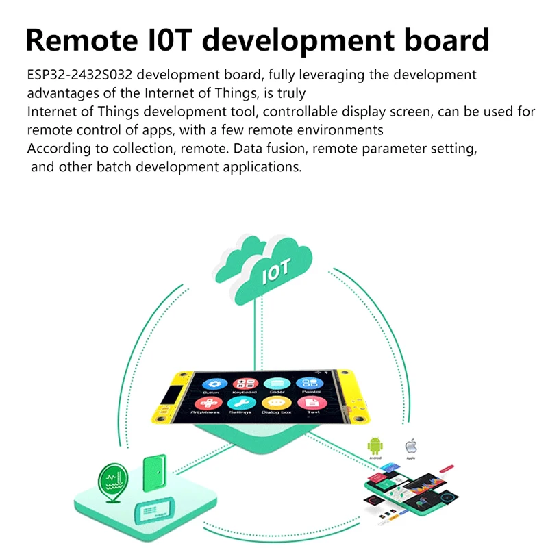 1 Set ESP32 Development Board 2.8 Inch Smart Display For Arduino LVGL WIFI Bluetooth Touch LCD TFT Module