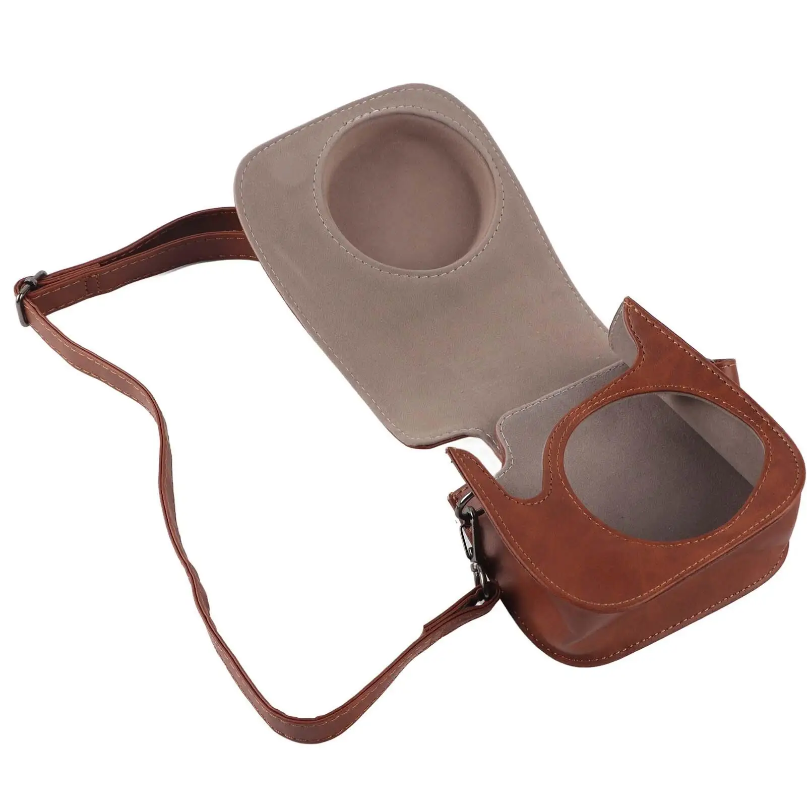 

Чехол для хранения камеры из искусственной кожи, винтажная сумка-слинг для камеры Mini 11 9 8,