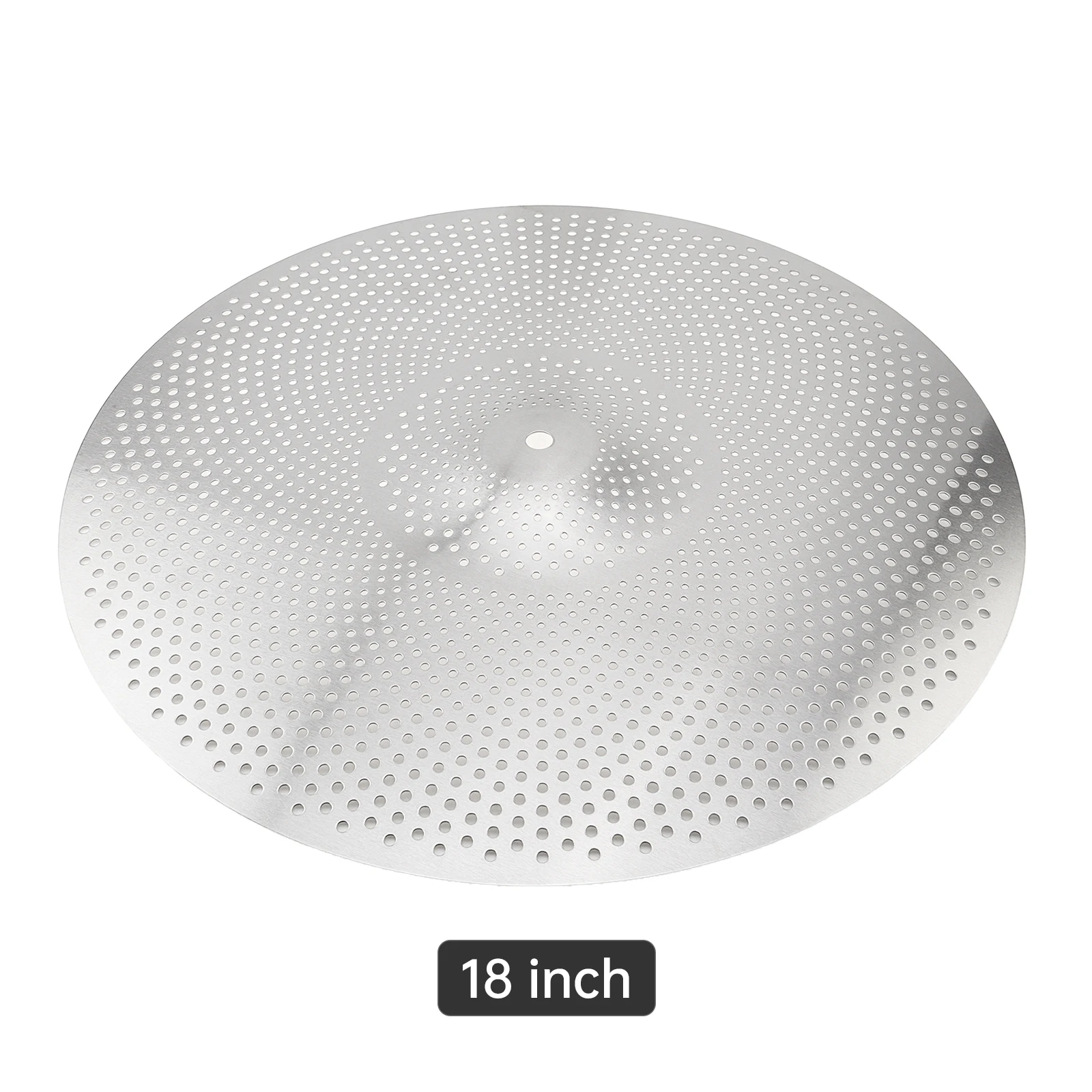 14 / 16 / 18 / 20inch Silver Drummer Practice Quiet Cymbal Low Volume Hihat Crash Ride Mute Cymbals for Drum Set