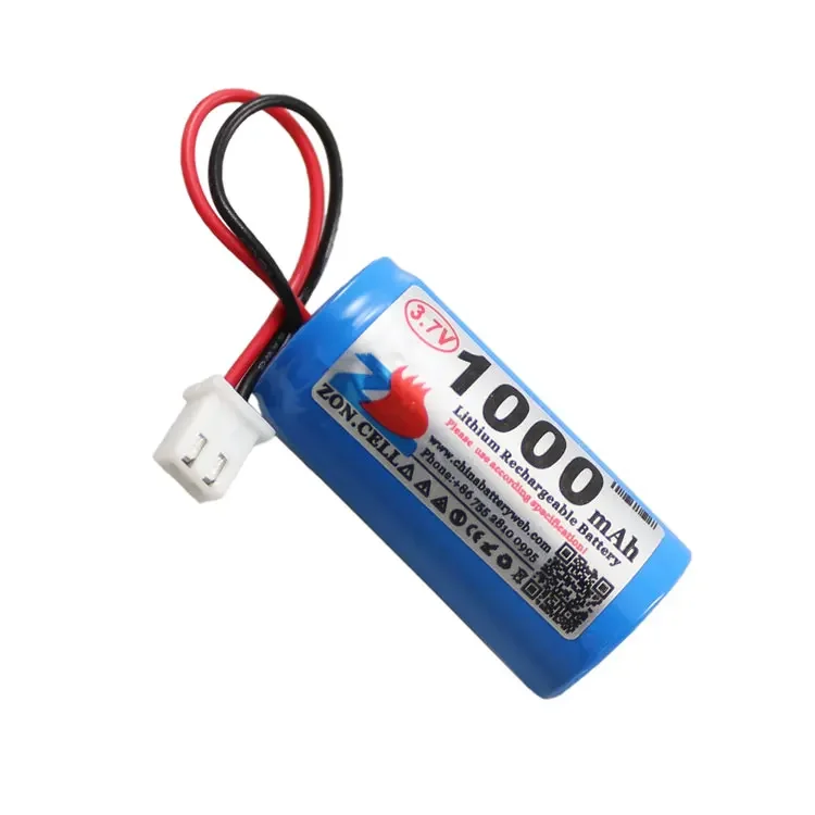 En el tablero de protección de batería de litio cilíndrico de 1200mAh 18350 3,7 V con microherramienta cigarrillo electrónico de juguete recargable Li-