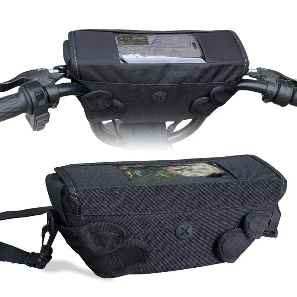 

Universal Motorcycle Handlebar Bag With Touchscreen Phone Storage Bag For BMW Yamaha