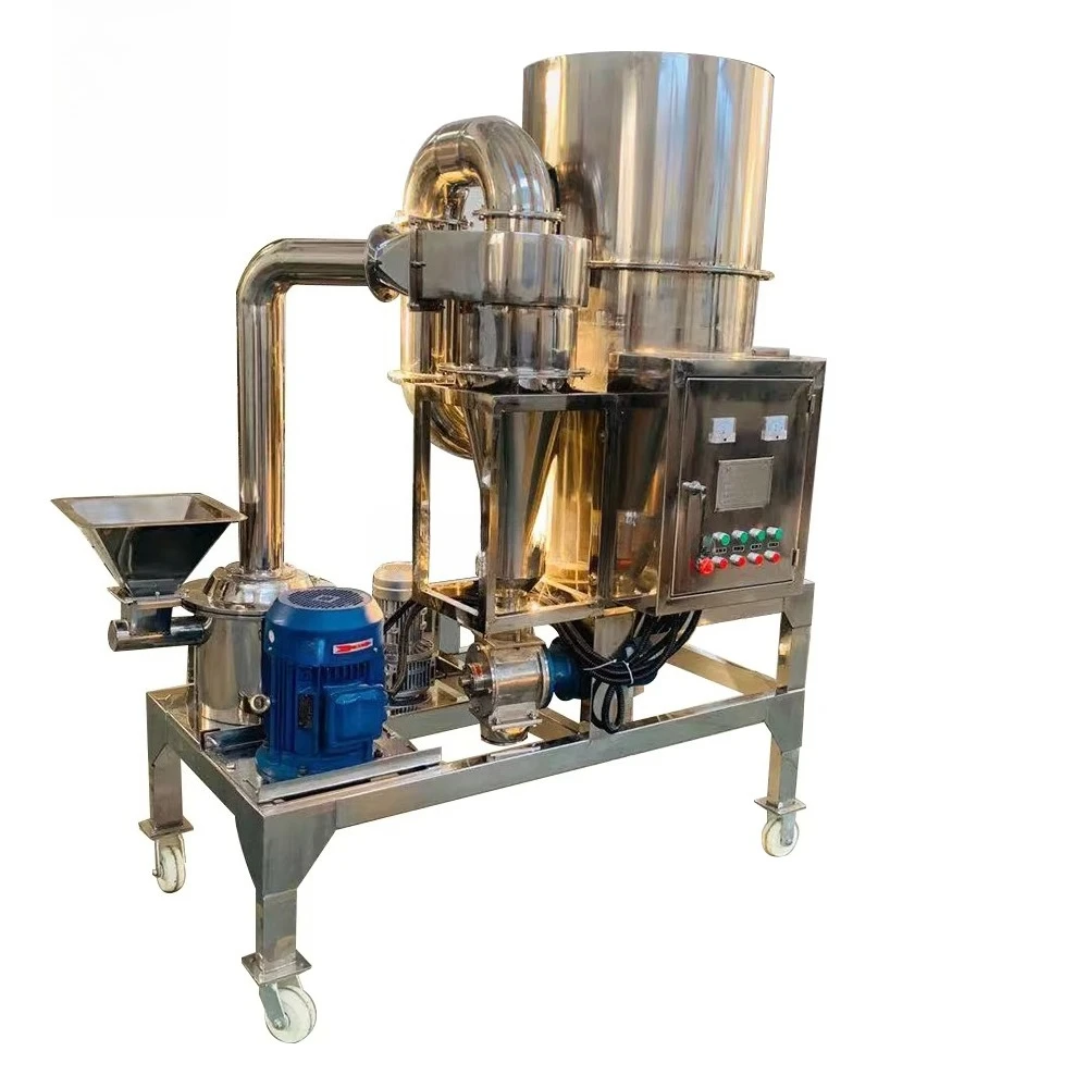 WFJ Food Grade Pepper Milling Spice Mill Powder Crushing Grains Grinder Grinding Machine Herb Mill Rice Flour Milling Machine