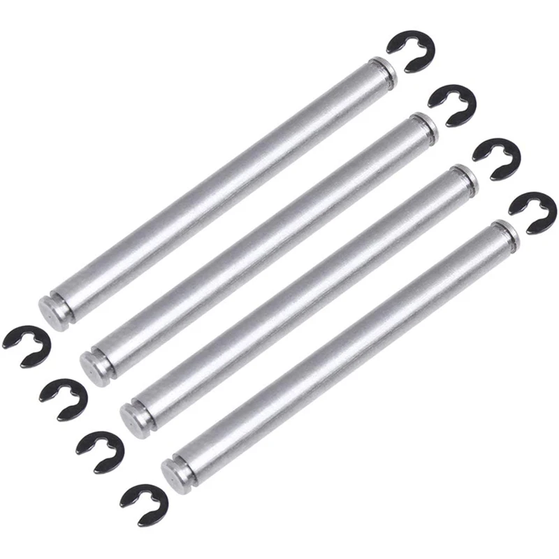 1set Suspension Pins 44mm with E-Clips for 1/10 Traxxas Slash 2WD Rustler/Stampede/Bandit/Slash