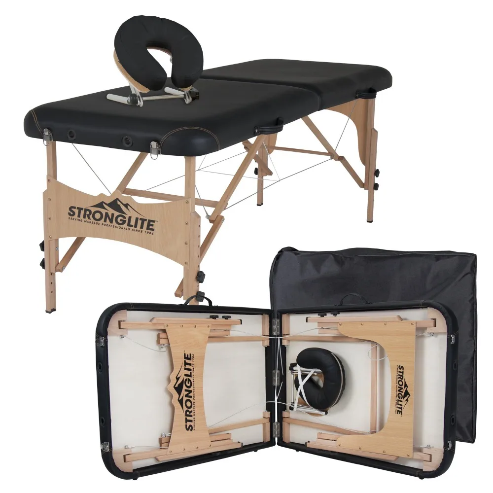 2024 New Portable Massage Table Package - All-In-One Treatment Table W/ Adjustable Face Cradle, Pillow & Carrying Case