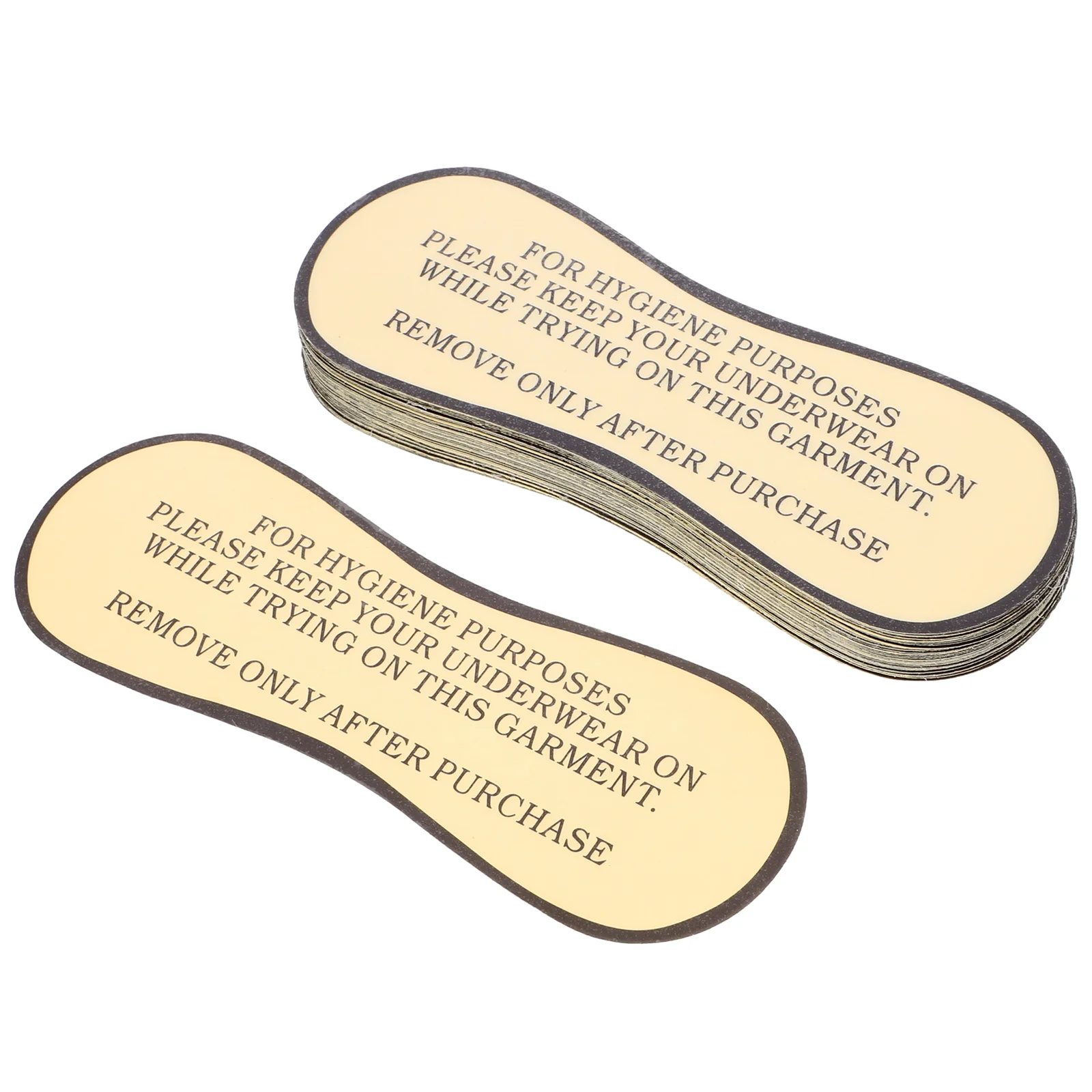 50 Pcs Bikini Hygiene Stickers Protective For Swimsuit Set Swimwear Women's