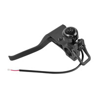 Electric Scooter Brake Lever Handle with Bell for Segway Ninebot F20 F25 F30 F40 F Series Skateboard Brake Replacement Part