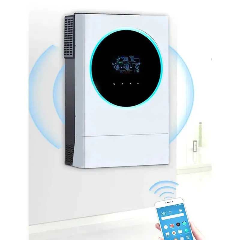Factory Price Inverters 5Kw 6Kw 8Kw 10Kw 12Kw 24V 48V Sine Wave Off Grid Hybrid Inverter Power With Mppt