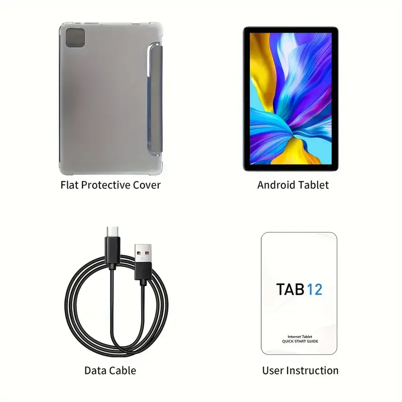 كمبيوتر لوحي جديد بائع VASOUN Pro 10 بوصة أندرويد كمبيوتر لوحي 12 جيجابايت رام 128 جيجابايت روم 8000 مللي أمبير بطارية جوجل معتمدة