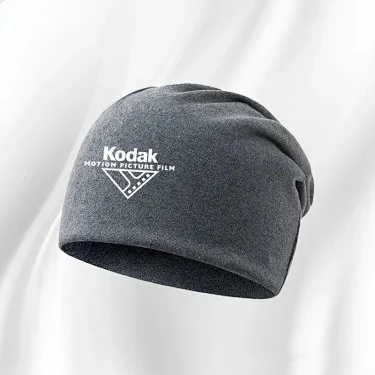 KODAK Film Photographer Camera Enthusiast Collaboration Beanie, Fall Winter Warm Hip-Hop Knit Hat for Unisex