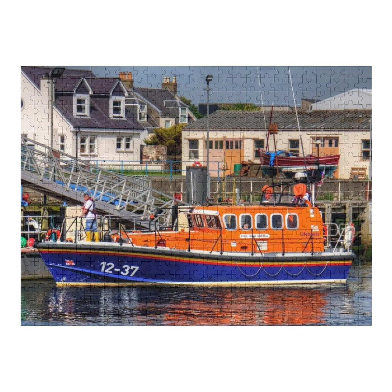 

RNLB Пазл Сильвия Беррелла с фото Рождественские игрушки Персонализированное имя Персонализированный детский предмет Пазл