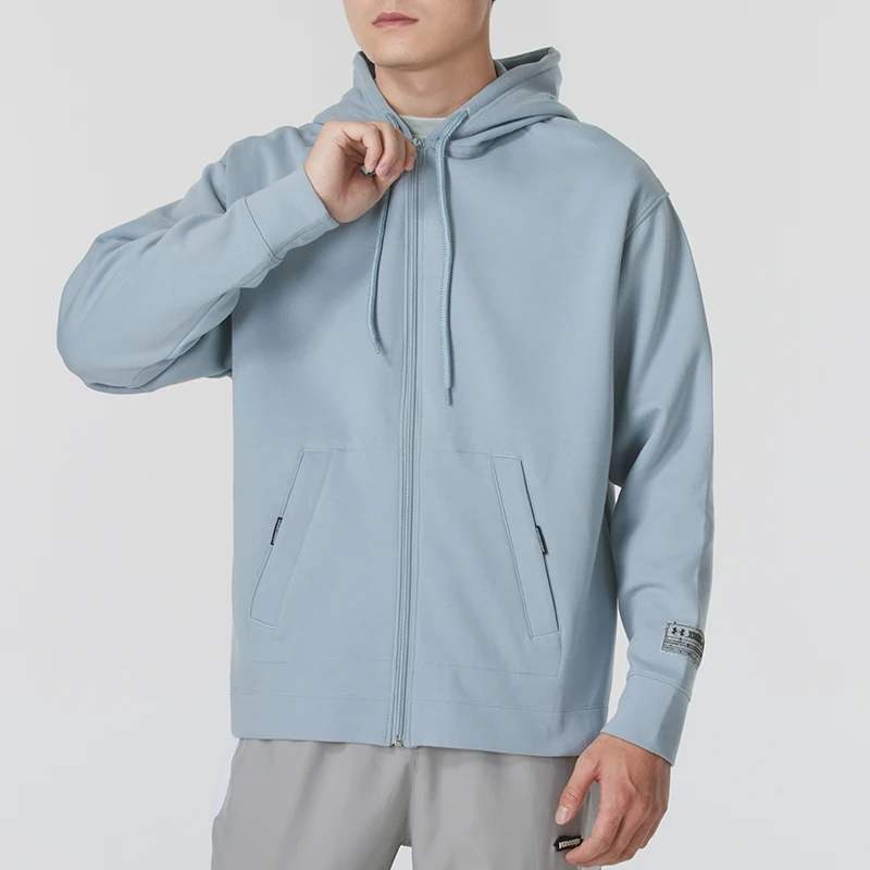 

Under Armour Men's Summit Knitted Hooded Jacket Fitness Running Training Sports Casual Jacket 1379051-465