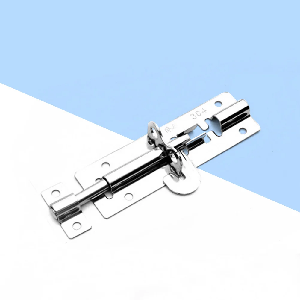 

4inch Anti-Theft Latch 304 Stainless Steel Durable Thick Secure for Bathroom Door Window Thumb Lock Stainless Steel Latch