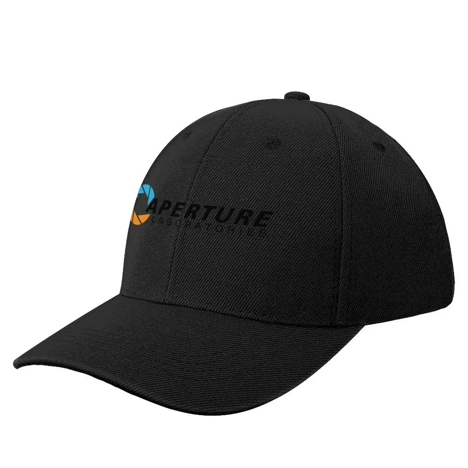 

Portal Aperture Science Logo Colors Blk Baseball Cap Thermal Visor |-F-| Fashion Beach hiking hat Girl Men's