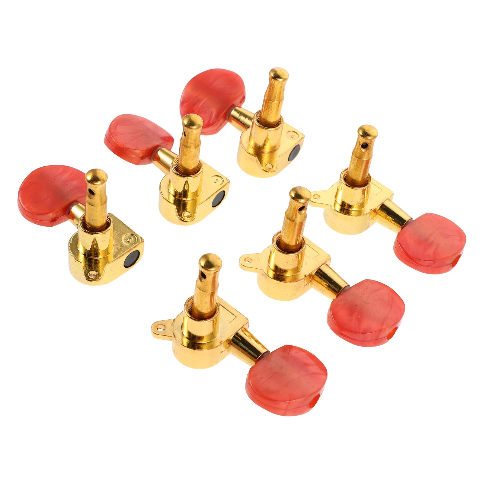 

6Pcs Guitar Tuning Keys Full Closed Structure for Accurate Pitch Adjustment and Wide Compatibility Acoustic Guitar Tuning Pegs
