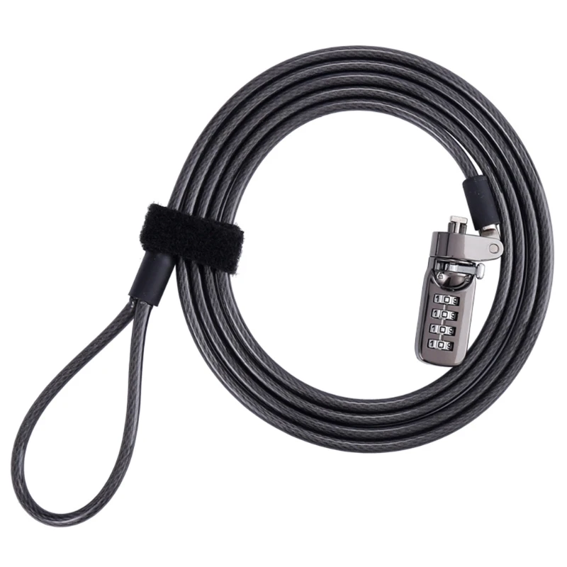 For Kensington Powerful Anti-Theft Cable Lock Digital Equipment Anti-Theft Locker For Laptops PC Monitor Other Devices Dropship