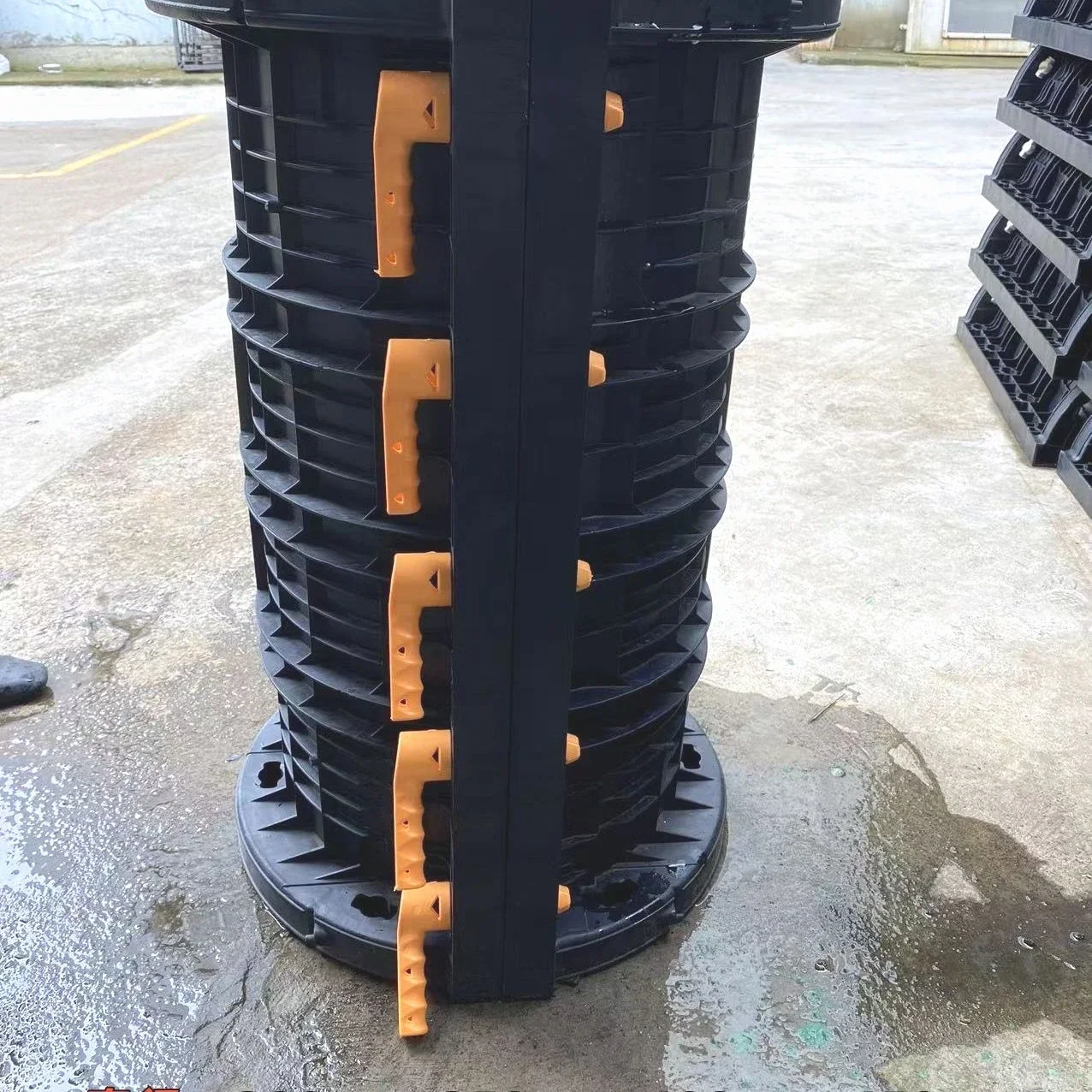 

Римская колонна, круглая бетонная колонна, пластиковая стальная колонна, шаблон, цементная форма, экспортное здание черного диаметра, литье в месте