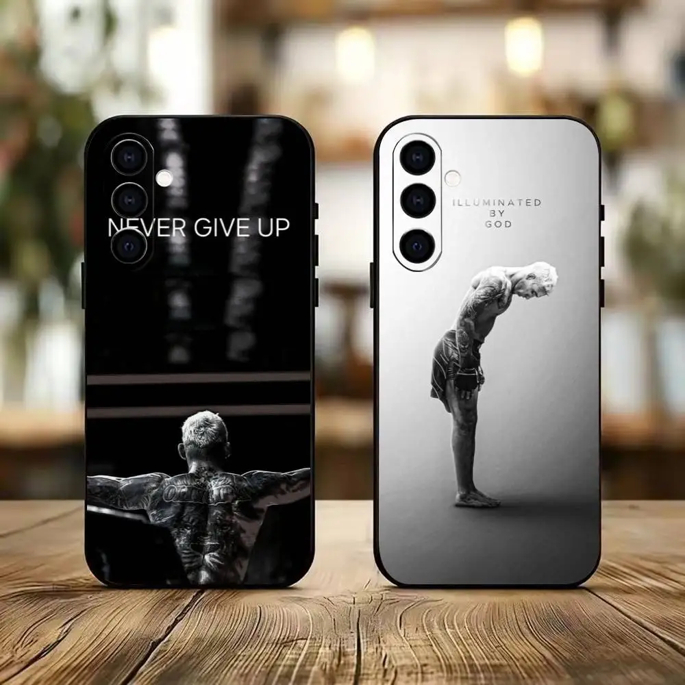 C. Oliveira-Do Bronx-CO  Phone Case For Samsung Galaxy A73,A72,A71,A70,A53,A52,A51,Soft Silicone Black Cover