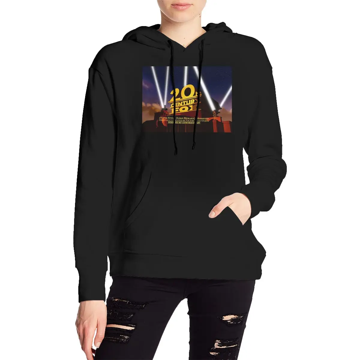 

20th Century Fox Hoodies Harajuku Pullover Autumn Winter Men's Women's Couple Sweatshirts Long Sleeve Tops