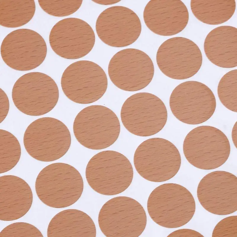 4xfd 54 PCS خزانة خزانة ملصقات ثقب المسمار