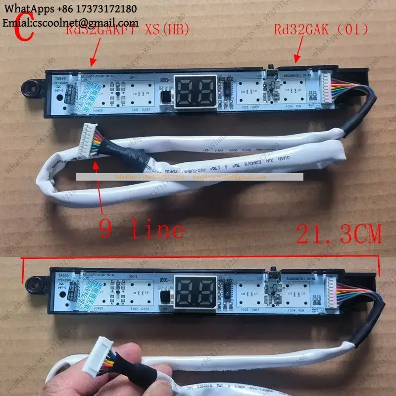 JS02 Air Conditioner Display Board Connector T5959 TL RD32GAKFT-XS(HB) RD32GAK01